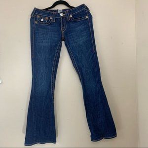 Womens True Religion Blue jeans Size 27 Boot cut